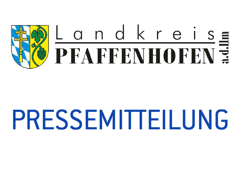 Logo des Landkreises Pfaffenhofen - Pressemitteilung