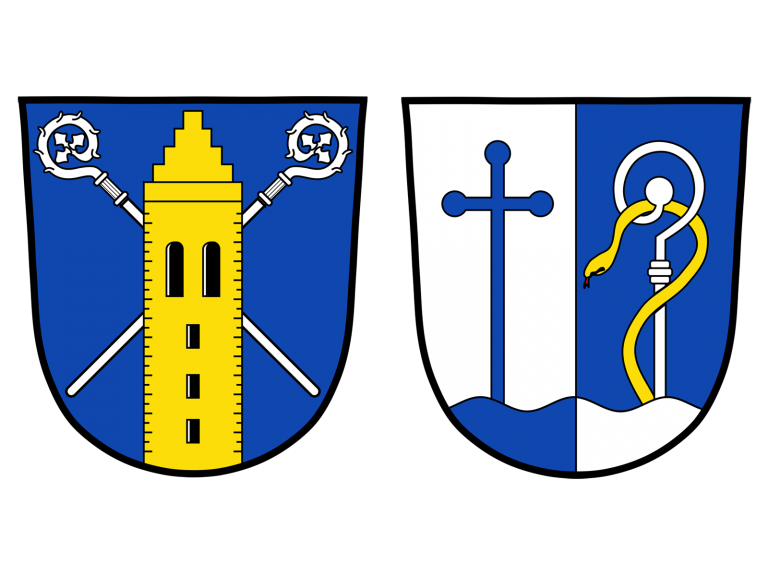 Wappen der VGem-Gemeinden (nebeneinander)