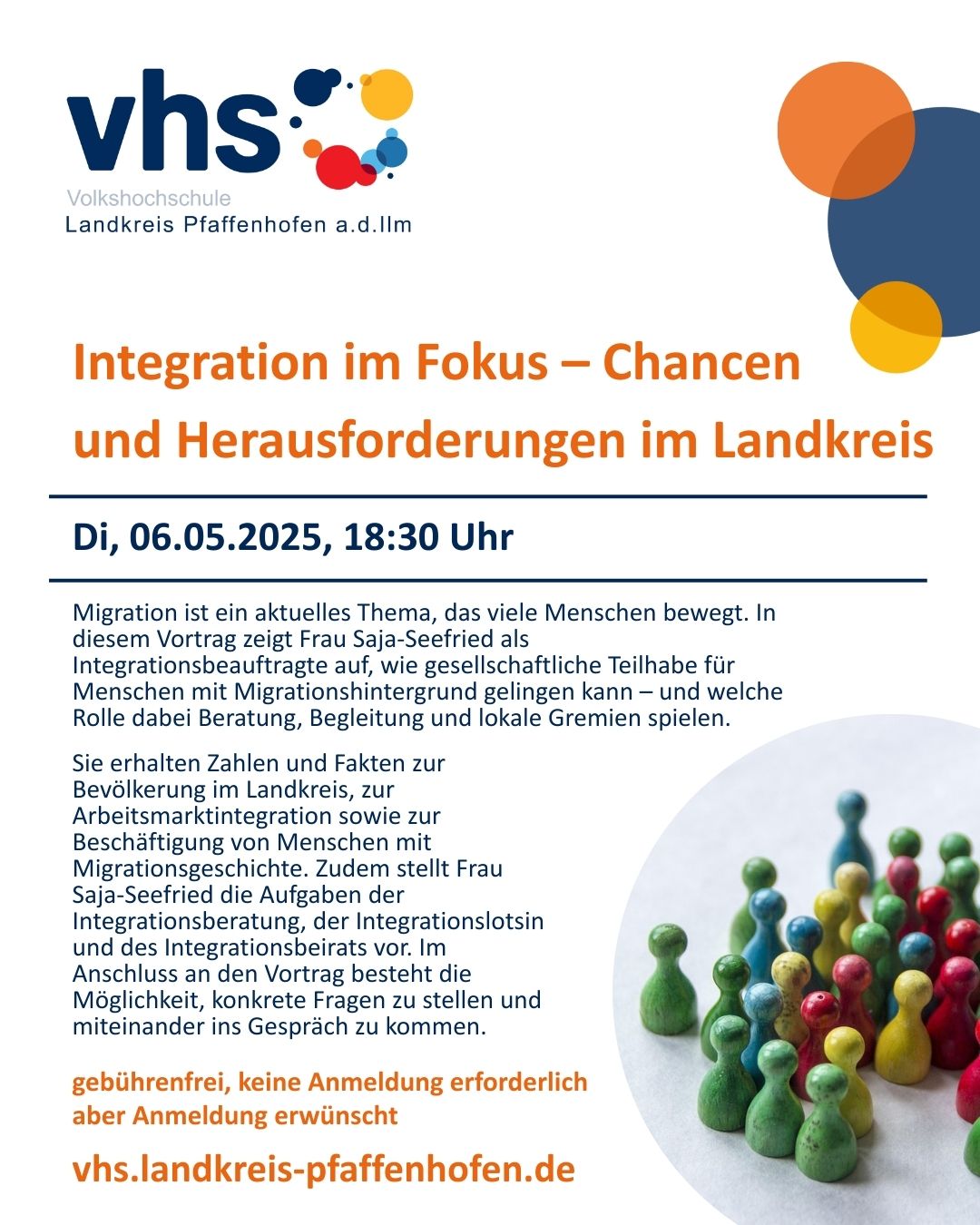 Plakat Integration im Fokus