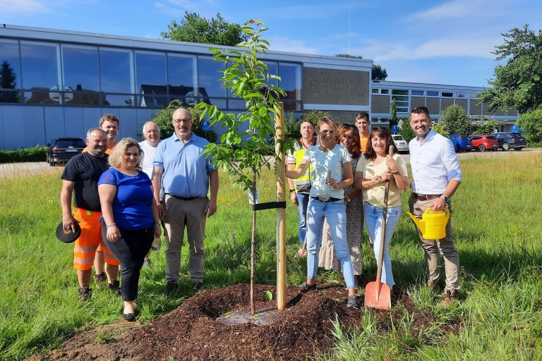 Baumpflanzaktion der VG